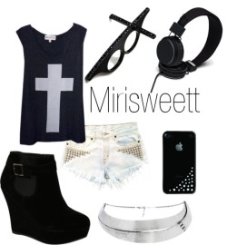 mirisweet:  Rebel por mirisweett con platform wedge heelsPlatform