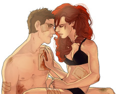 fanfic871:  Natasha Romanoff and Clint Barton 