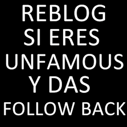 livefree-and-smile:  Cuantos Unfamous Damos Follow Back? :D 
