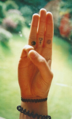 ayesha-journal:  gave myself some new tattoos. and a promise