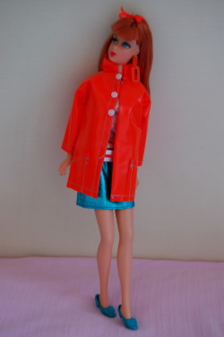 60sholic:  Barbie wearing 60s style fashion! 1967 TNT reproduction