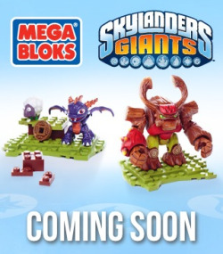 landbasered:  lbr-skylanders:  Skylanders Mega Bloks toys Coming