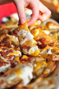 dailyfries:  “Cheesy Potato Fries” by Oh SO Delicioso! 