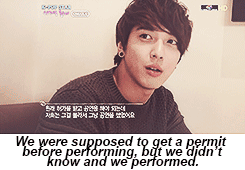 F: “When they first started street performances, they had been