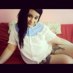 Knocking me out with those American thighs #babydoll #vintage