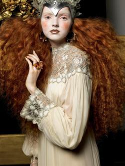 Lily Cole photographed by Richard Burnbridge