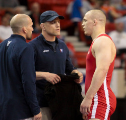 wrestlingisbest:  A pair of Olympic Champions - Coach Cael Sanderson