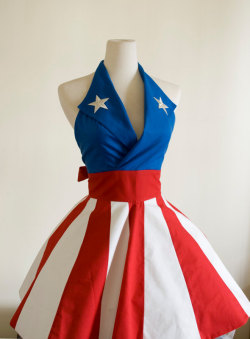 lostsplendor:  Captain America Apron (via  OliviasStudio on