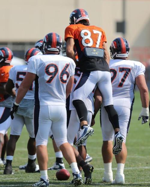 Eric Decker, Denver Broncos VPL and lookin’ hot!