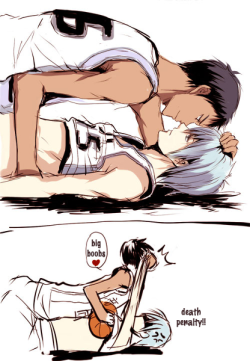 kurobasu-comics:  6/21 [AoKuro] l K猫 