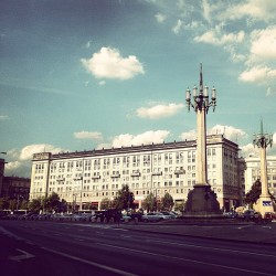 Warsaw, Poland (Scattata con Instagram presso Plac Konstytucji)