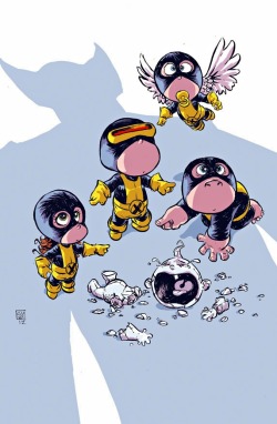 Skottie Young’s Marvel NOW! Babies Variant Covers  