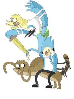 I love things that are, like, Adventure Time and Regular Show