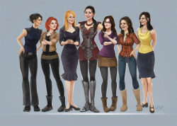 entwashian:  mizzmarvel:  vylla-art:  The Girls of Phase One.