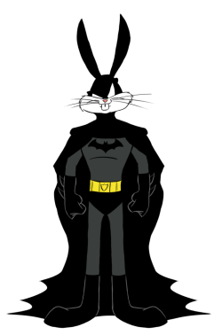 comicsforever:  Looney Toons: Batman // artwork by Sebastian