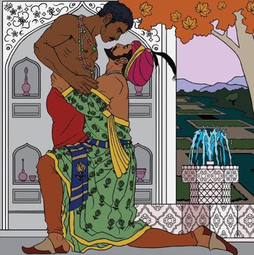 queermuslims: indophilia:  Mahmud of Ghazni and Malik Ayaz. Mahmud of Ghazni founded the Ghaznavid Empire and ruled as a sultan. He fell in love with Malik Ayaz, a Turkish slave, and their relationship became the epitome of idealized love in Islamic legen