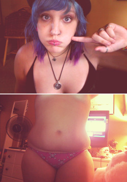 thegirlcrushing:  chubby girl swag （*＾3＾) http://www.heroinbob.tumblr.com