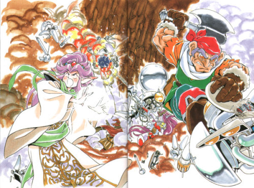 phantasticalforce:  Apparently there was a Shining Force II Manga…