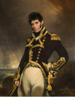 Portrait of Captain Gilbert Heathcote RN (1779-1831), by William