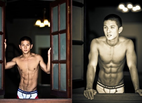 hunksinsingapore:   Ding Yuze looks really good with a crewcut  