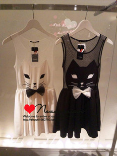 I reblogged a different picture of this cute cat dress a while