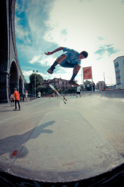 pacifiqa:  Sam Gosling - Backside Flip @ Wycombe (by old_skool_paul)