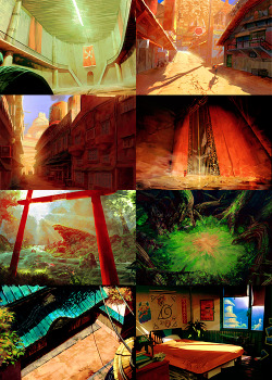 gabzilla-z: Naruto: Rise of a Ninja Concept Art  ok this is beautiful