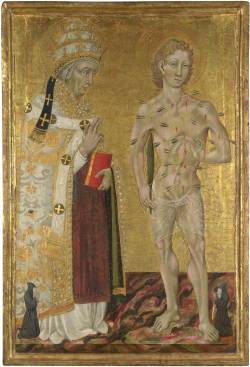 blastedheath:  Giovanni di Paolo (Italian, 1403-1482), Saints