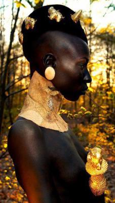 afrovisionary:  fashion: embarking, a mystical…….   Black soul&hellip;.rock that gold