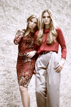 Models: Becky Billman & Kristen Randol (Next Model Management