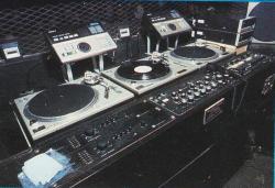 discotechnic:  DJ booth at The Saint club NYC