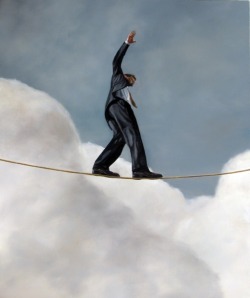 bartleby-company:  Balance, paintings by Eric Zener 