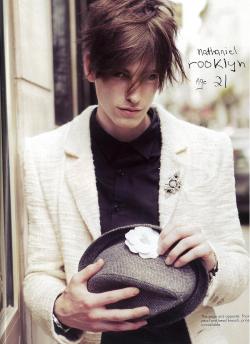 ragdan:  Nathaniel Rocklyn Rooklyn for STYLE Men thx Priscillas