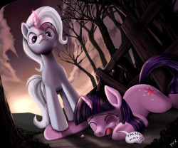 theponyartcollection:  Where is your princess now by =ponyKillerX