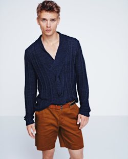 raffinitat:  H&M S/S ‘12 lookbook / Model: Benjamin Eidem