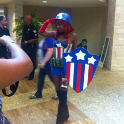 cosplayingwhileblack:  X Character: Fem! Captain America Series: