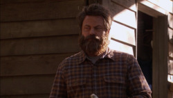 spornstar:  Ron Swanson’s beard appreciation. 