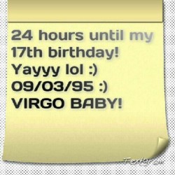 Whoo hoo #virgo :)<3 (Taken with Instagram)