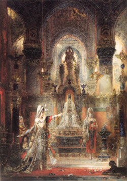 labellefilleart:  Salome Dancing Before Herod, Gustave Moreau