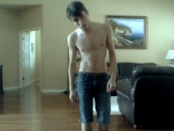 tonycharm:  Its a no shirt and jean cut off shorts kind of day. 