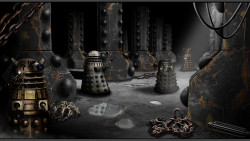 doctorwho:  Production art from Doctor Who: Asylum of the Daleks