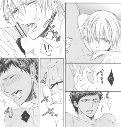 omg Kise x Aomine lol