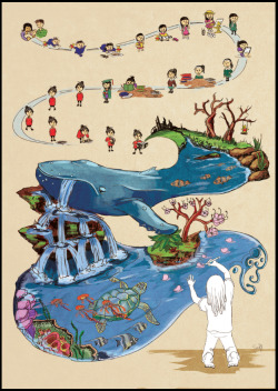mei-xing:  Journey as a Creative - Illustration for Poster Exhibition