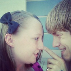 Cutes :) #hairbow (Taken with Instagram)