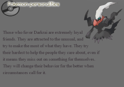 pokemon-personalities:    #491, Darkrai  