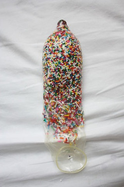 Gay Man’s Condom - We Ejaculate Sprinkles!