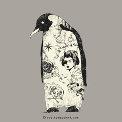 huebucket:                                   The Penguin llustrations