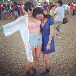 infinitepi:  Got to dance with this babe for a song during chromatics @heyitsapril (Taken with Instagram)  &lt;3 &lt;3