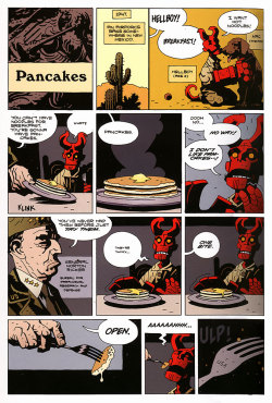 crocbonker:  possibly the best hellboy story ever 