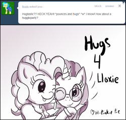 hugtasticpinkiepie:  Start of the Hug Fest. ((Looking to reach